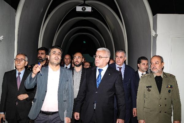 The president of National Assembly of Algeria visited National Museum of the Islamic Revolution and Holy Defense
